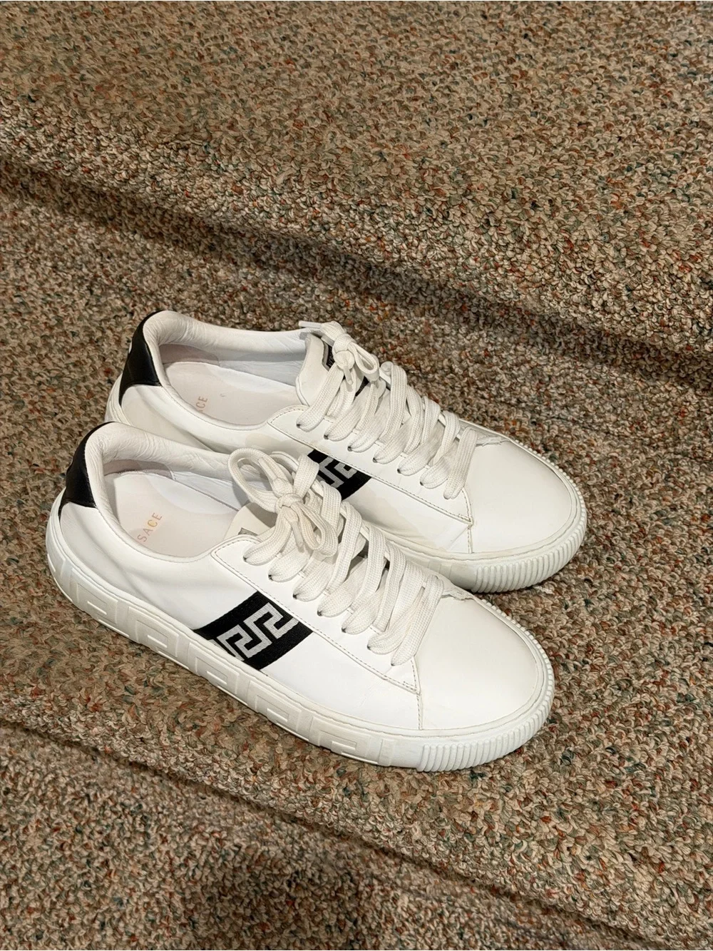 Versace sleek white